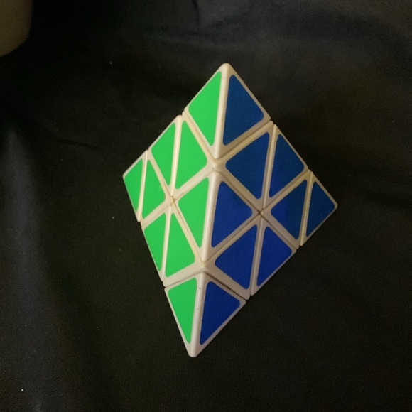 VTG 1981 Pyraminx by TOMY 3D Pyramid Triangle Puzzle Rubiks Cube brain teaser - Picture 7 of 12